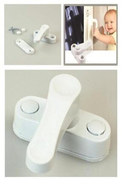 5DM Pvc Pimapen - قفل أمان آمن، باب شرفة زجاجي