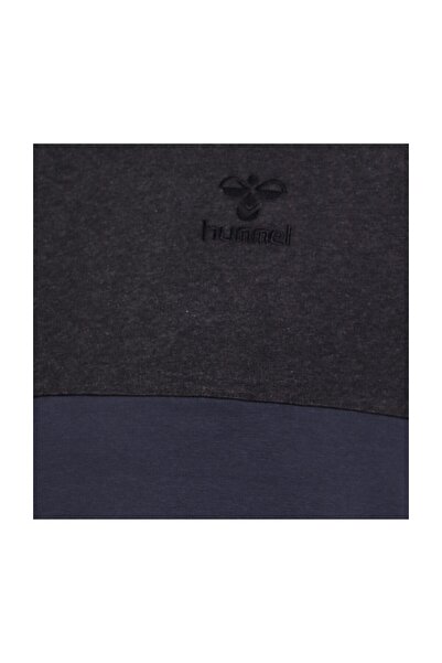 hummel FRED Kapüşonlu Gri Erkek Sweatshirt