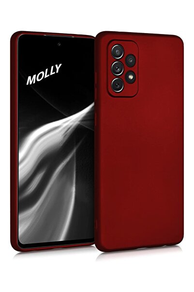 Molly Galaxy A32 4g Uyumlu Bordo Guardian Silikon Kılıf