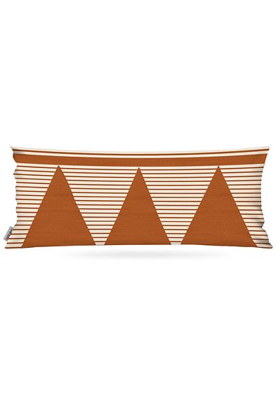 RİTMOHOME Μαξιλάρι μαξιλαριού Scandinavian Ethnic Long 40x100 (με γέμιση μέσα)