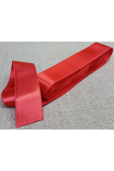 Hayalperest boncuk Red Satin Ribbon 3cm 10m Red Satin Ribbon Ribbon