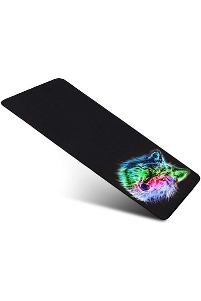 sgeteknoloji Kurt 70x30 Cm Speed ​​​​Anti-Slip Base cusut Gamer Gaming Mouse Pad
