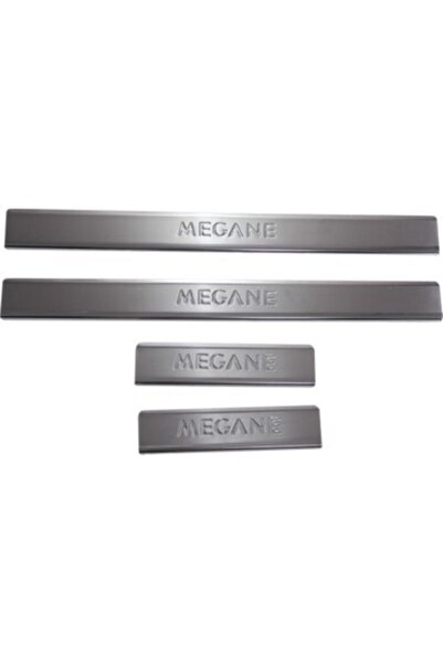 Genel Markalar Renault Megane 2 Krom Kapı Eşigi (metal) 4'lü Takım