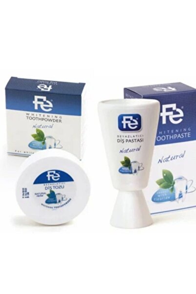 Fe Natural Tooth Powder 50 Gr + Toothpaste 90 Gr