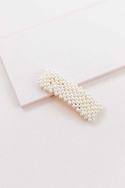 C&E Design Πολυτελές μαργαριταρένιο γυναικείο κλιπ μαλλιών - Side Snap Μοντέλ...