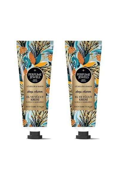 Eyüp Sabri Tuncer Hand Cream 50ml x 2 Pieces - Perfume Jewels Deep Charm