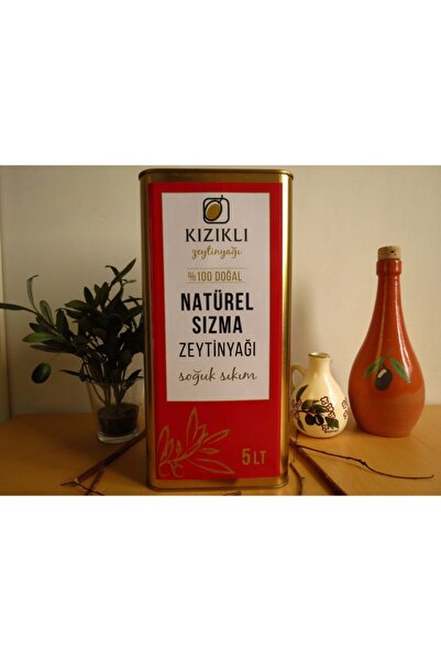 KIZIKLI Soğuk Sıkım Natürel Sızma Zeytinyağı 5 lt