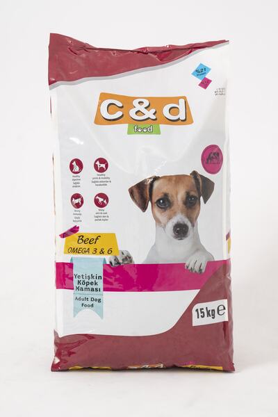 C&d Biftekli Yetişkin Köpek Maması 15kg 21 Protein 12 Yağ
