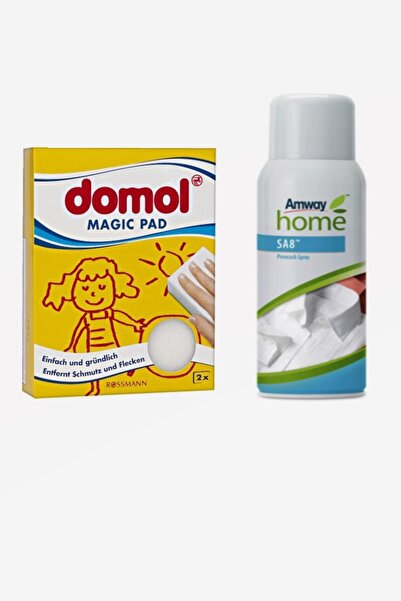 Amway Magic Pad Sihirli Sünger ve Yıkama Öncesi Leke Çıkarıcı Sprey 400 ml
