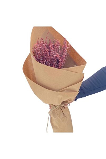 Çiçek Yolla Şoklanmış Kırmızı Lavanta Buketi