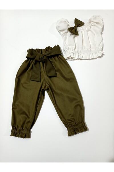 moms and babies طقم بنطلون مع بوستير