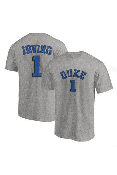 usateamfans Ανδρικό γκρι μπλουζάκι Kyrie Irving