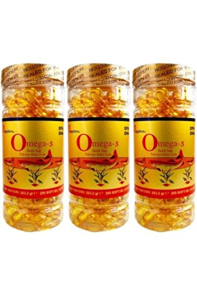 Omega زيت السمك سوفتجيل 3 - 200 قطعة من الياقوت، 3 علب من أجل موقد 600 قطعة 2022