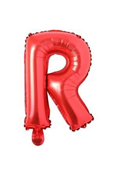 kidspartim R Letter Red Foil Balloon 16 Inc 40 cm