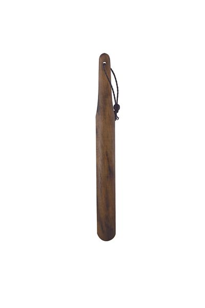 NYN Wooden Shoe Horn 40 Cm Long Shoe Horn Walnut And Antique Color Kerata