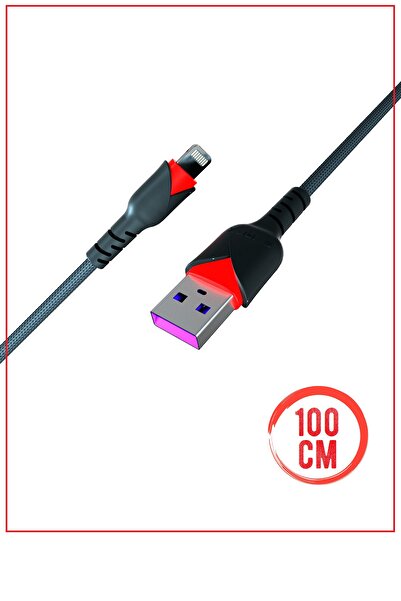 Syrox C93 Iphone Lightning Girişli 2.0a Hızlı Şarj ve Data Kablosu C93