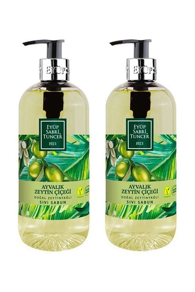Eyüp Sabri Tuncer 2 Eyüp Sabri Ayvalık Olive Flower Olive Oil Liquid Soap 500 Ml