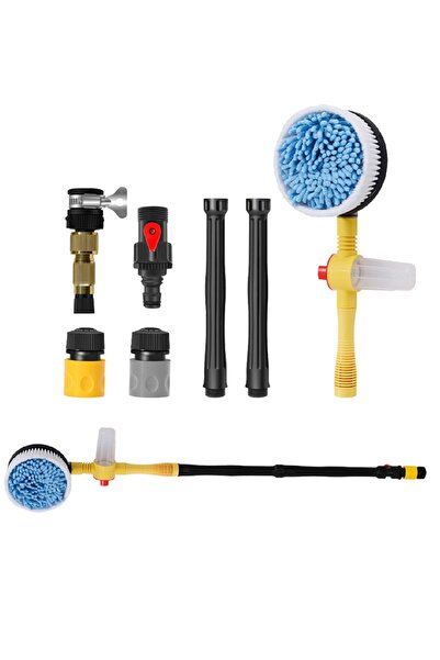 Kamardey Otomatik Dönen Araç Yıkama Fırçası Mikrofiber Araba Yıkama Paspas Sa...