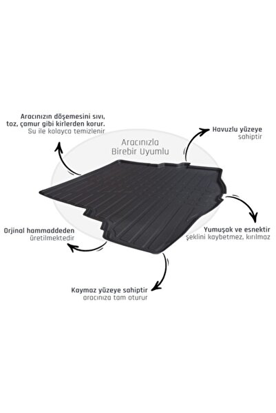Alpha Audi A4 Avant B8 2008-2015 Ultra Lüks Bagaj Havuzu