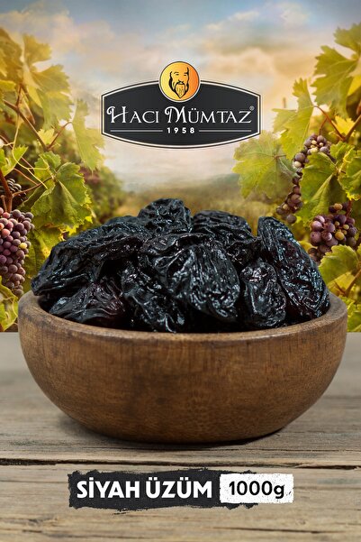 Hacı Mümtaz 1958 Siyah Kuru Üzüm Çekirdekli ( Kilis Karası ) 1kg