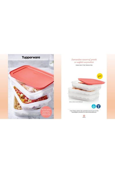 Tupperware Alaska Set 3 Pieces Alaska Set 3 Pieces