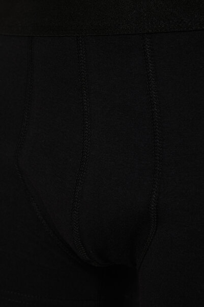 Trendyol Collection Basic 10 Pack Black Cotton Boxers - Πολύχρωμα TMNSS24BX00010