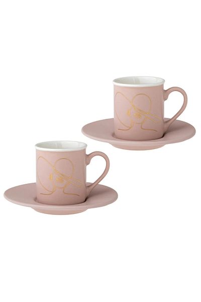Jumbo Joy Beige Coffee Cup Set