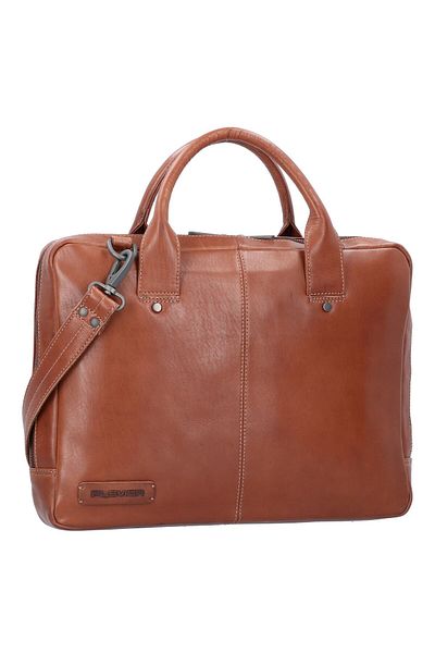 Plevier Leder Navigator Aktentasche - 38 cm Gesicht Computer