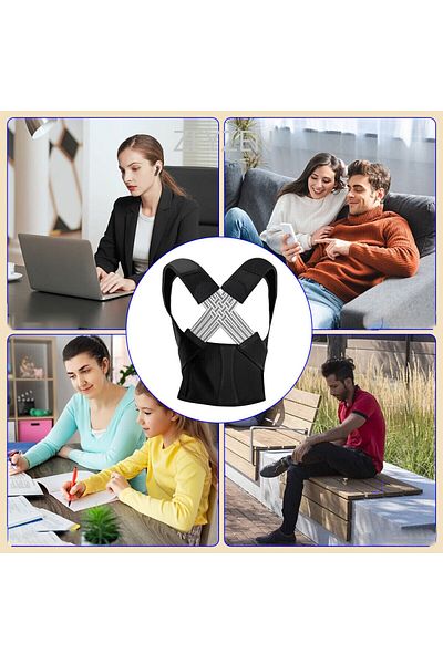ZEYZEN Upright Posture Corset Adjustable Women Men Waist to Stand Upright Corset Apparatus for Back Shoulder