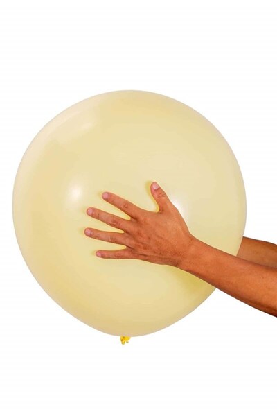 Partifabrik Jumbo Makaron Renk Mat Pastel Balon 24 Inch (60 CM)