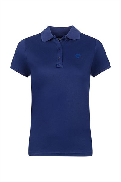 Panthzer Rauma Women's Polo Neck T-shirt Navy Blue
