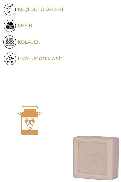 HAREM'S 120g Harems-Ziegenmilch-Kefir-Seife