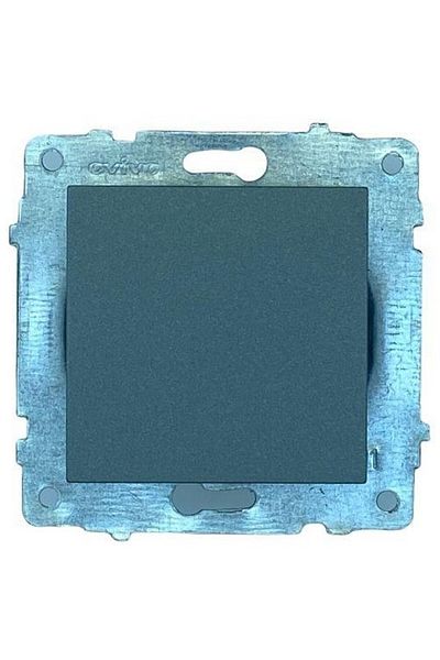Tenda 9 Pieces of Ovivo Grano Smoked Single Switch Without Frame