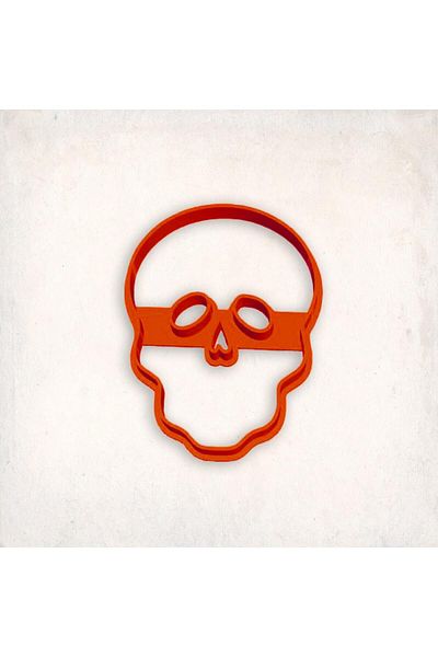 Butedo Cookie Styling Mold - Skull Patch