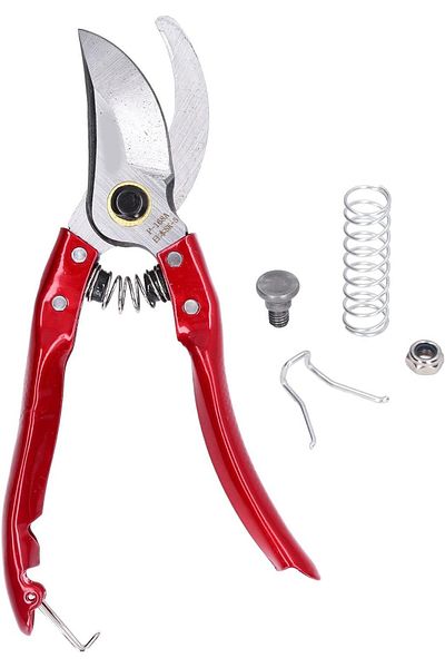 BarkoFix Pruning Shears 210 Mm Spare Spring Metal Handle Pruning Shears 21 cm Long