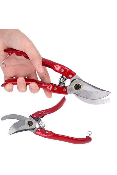 BarkoFix Pruning Shears 210 Mm Spare Spring Metal Handle Pruning Shears 21 cm Long