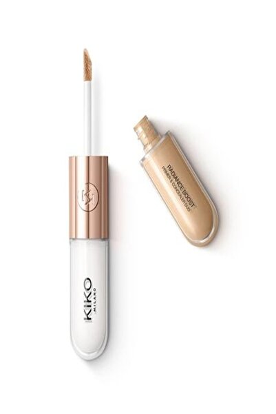 Kiko RADIANCE BOOST PRIMER & CONCEALER DUO - 2'si 1 Arada Besleyici Canlandırıcı Baz&Kapatıcı