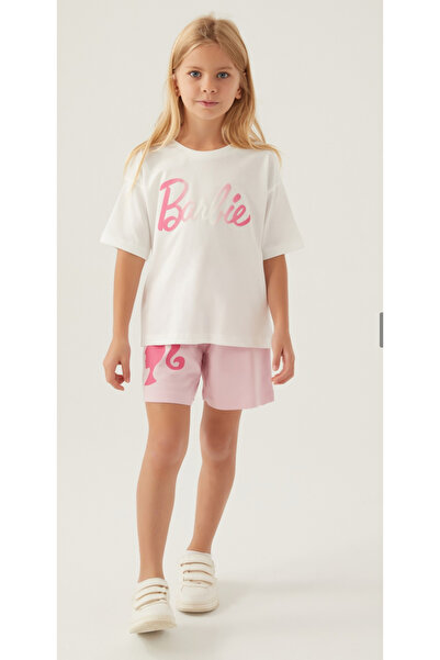 Barbie Girl, Licensed, Barbie, T-shirt-Shorts Set