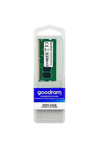 Goodram ذاكرة الوصول العشوائي DDR4 3200MHz CL22 8GB - ذاكرة الكمبيوتر المحمول Value Gr3200S464L22S-8G