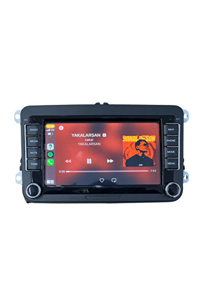 Carnavi Uyumlu Volkswagen  CADDY 7İNÇ  GÖRSEL CARPLAY-ANDROİD AUTO MULTİMEDYA