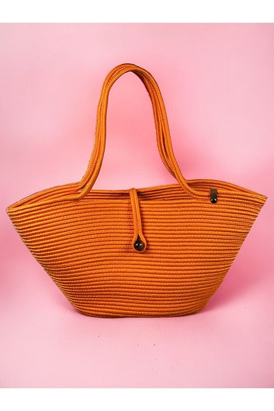 MaVaux Havana Beaded Nature-Respectful Straw Jute Bag Beach - Συνεισφέρετε στο στυλ σας και στον κόσμο!
