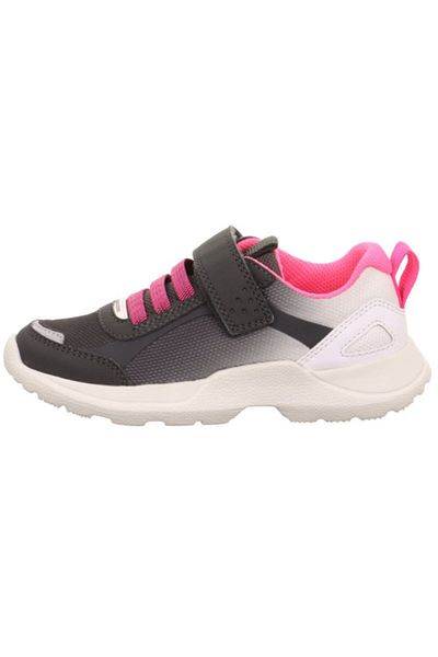 Superfit RUSH - Gray / Pink Girl's Sneakers