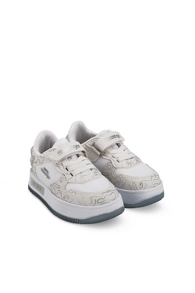 Slazenger Bílé Pret Unisex dětské tenisky