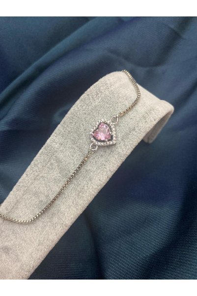 Çelik Pembe bileklik