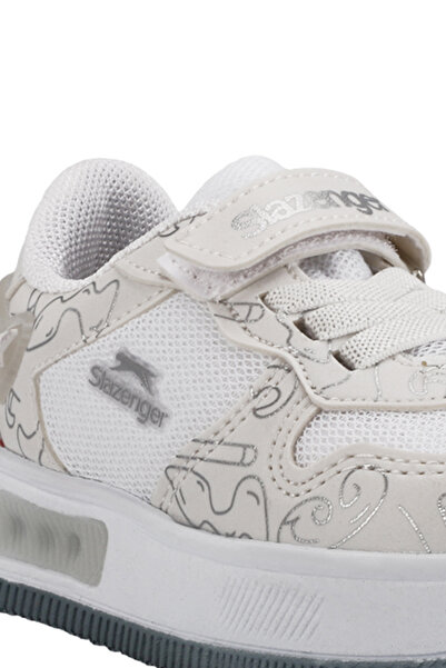 Slazenger PREAT Unisex Kids Sneaker Shoes White