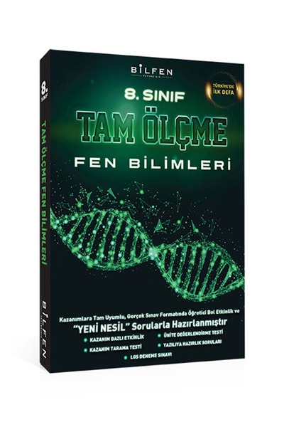 Bilfen Yayıncılık Bilfen 8. Sınıf Fen Bilimleri Tam Ölçme