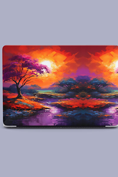 Lopard Macbook Air (M2) Compatible Case 13.6 inch A2681 2022 Glossy Notebook Case Hard Cover Vision Case