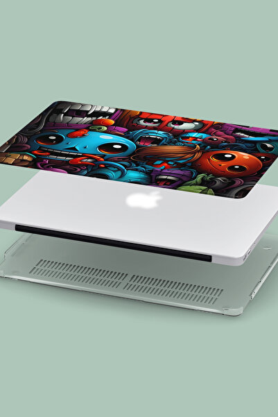 Lopard Macbook Pro (M1-M2) Case 13.3 inch A1706-A1708-A1989 2020/2022 compatible Glossy Front Back Cover Protection