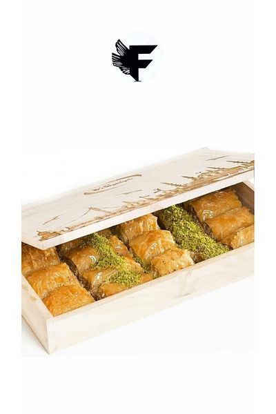 FİGANLAR 100pcs 500g half-pound Baklava sweet box empty box