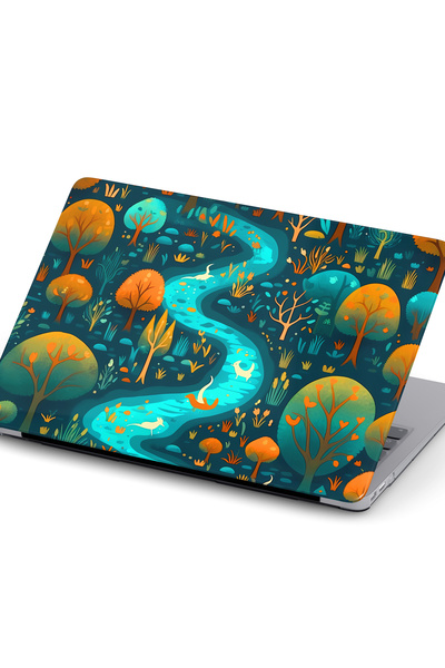 Lopard Macbook Air (M2) Kılıf 13.6 inç A2681 2022 Parlak Notebook Kılıfı Sert...